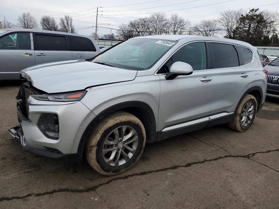 2019 HYUNDAI SANTA FE — VIN 5NMS2CAD2KH118009