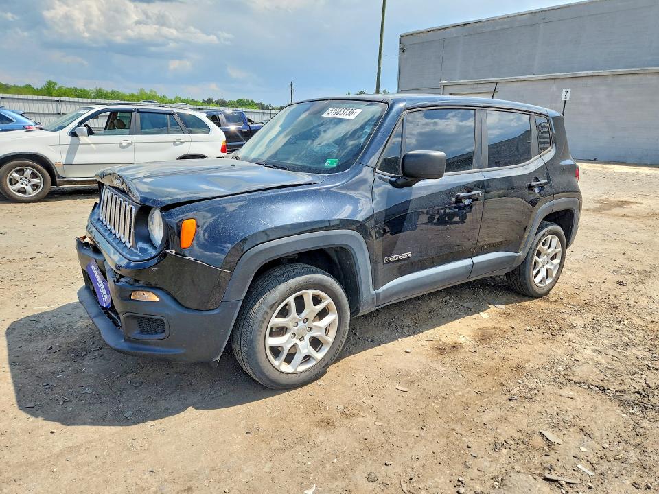 2018 JEEP RENEGADE — VIN ZACCJBAB6JPH08402