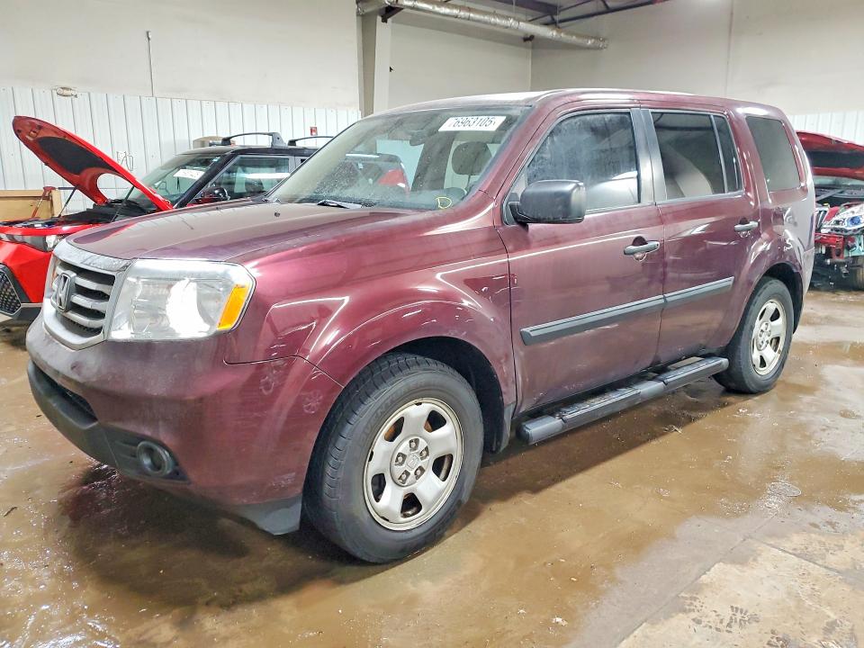 2015 HONDA PILOT — VIN 5FNYF4H20FB009614
