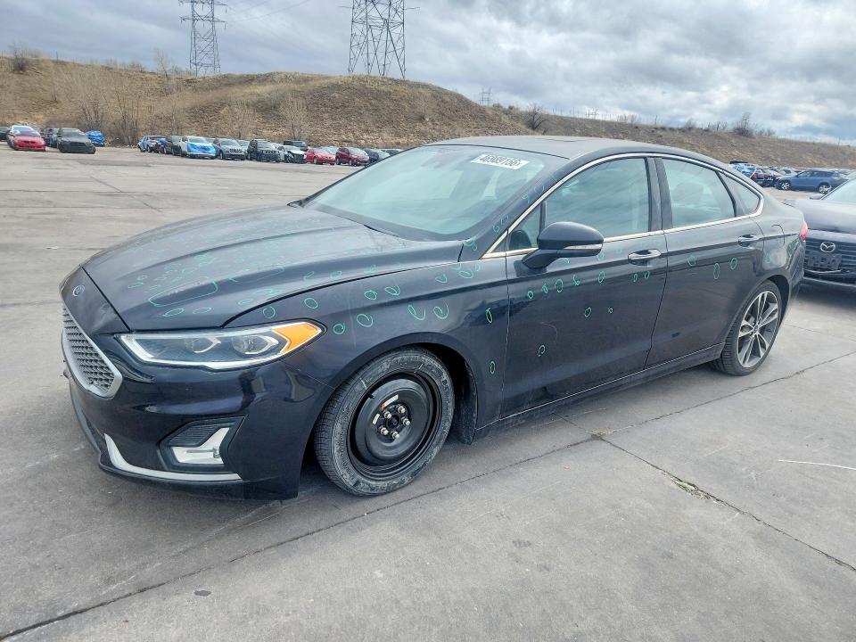 2019 FORD FUSION — VIN 3FA6P0D97KR205466