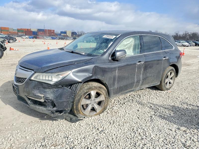 2015 ACURA MDX — VIN 5FRYD4H27FB031873