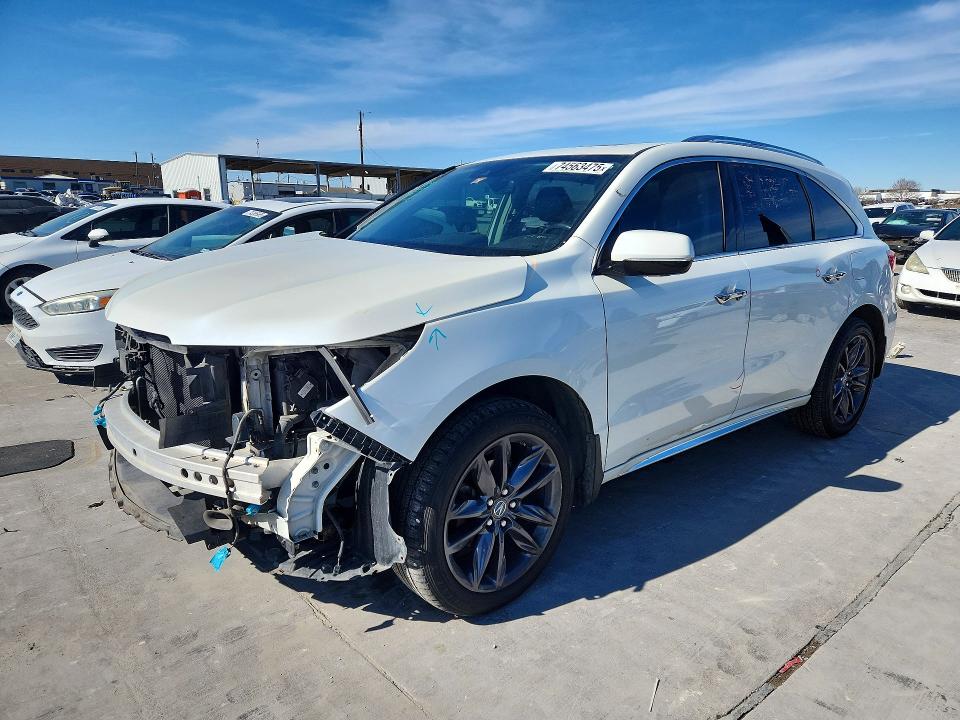 2017 ACURA MDX ELITE — VIN 5FRYD4H01HB502756