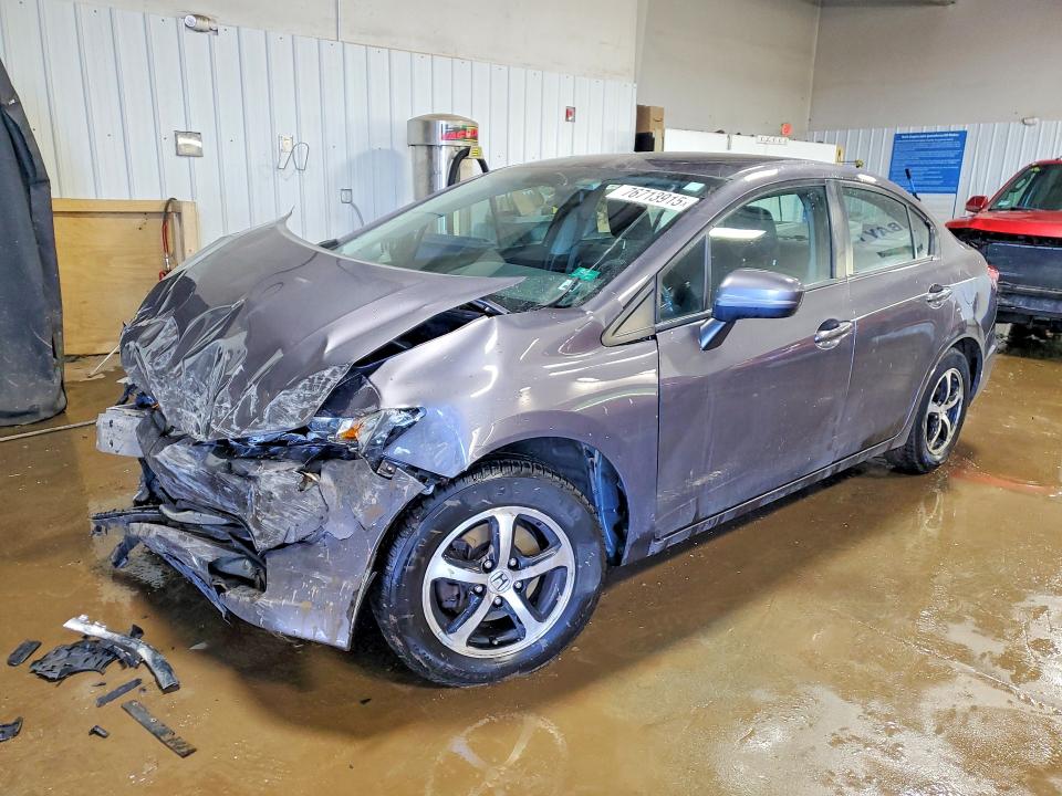 2015 HONDA CIVIC — VIN 19XFB2F70FE278465