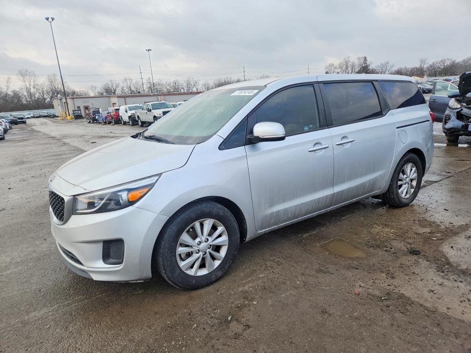 2016 KIA SEDONA — VIN KNDMA5C17G6151912