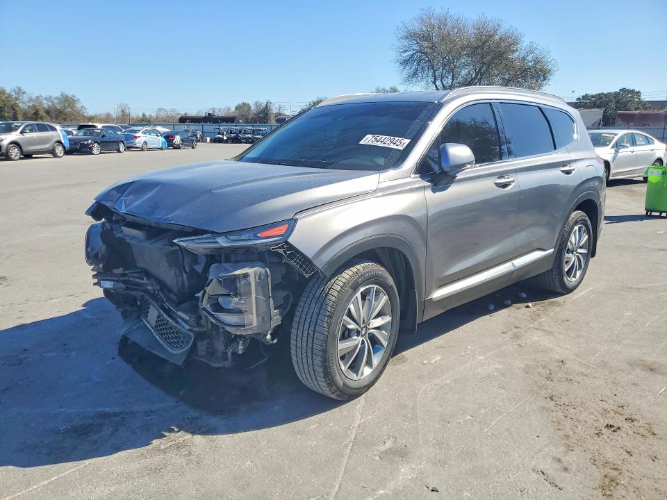 2019 HYUNDAI SANTA FE — VIN 5NMS33AD8KH081562