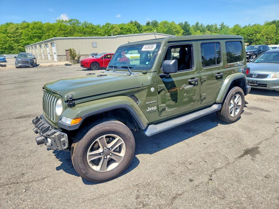 2021 JEEP WRANGLER UNLIMITED — VIN 1C4HJXEN1MW568421