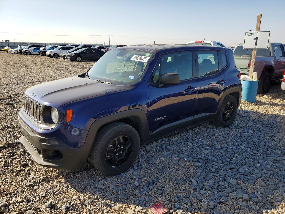 2016 JEEP RENEGADE — VIN ZACCJAAT6GPD40962