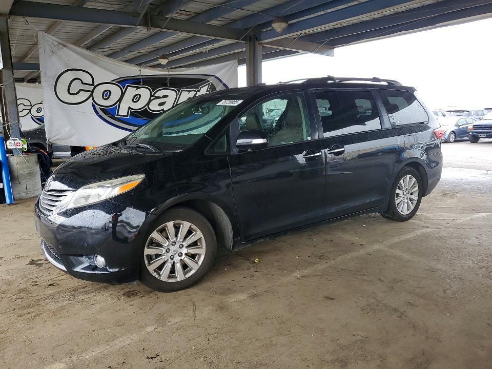 2015 TOYOTA SIENNA — VIN 5TDYK3DC7FS536422