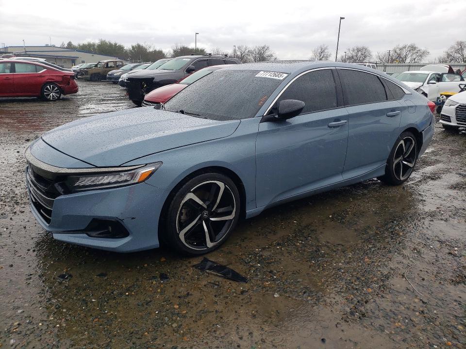2022 HONDA ACCORD — VIN 1HGCV2F36NA008702