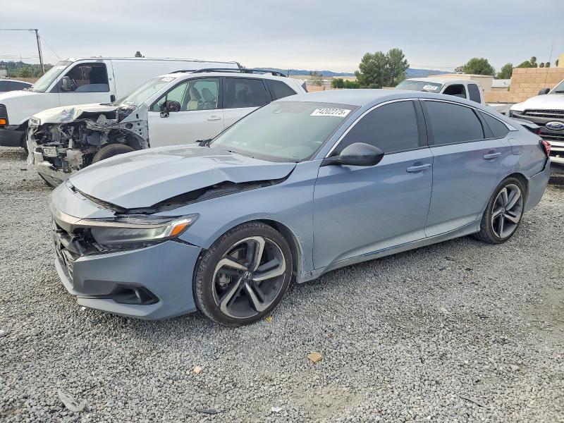 2022 HONDA ACCORD — VIN 1HGCV1F3XNA100230