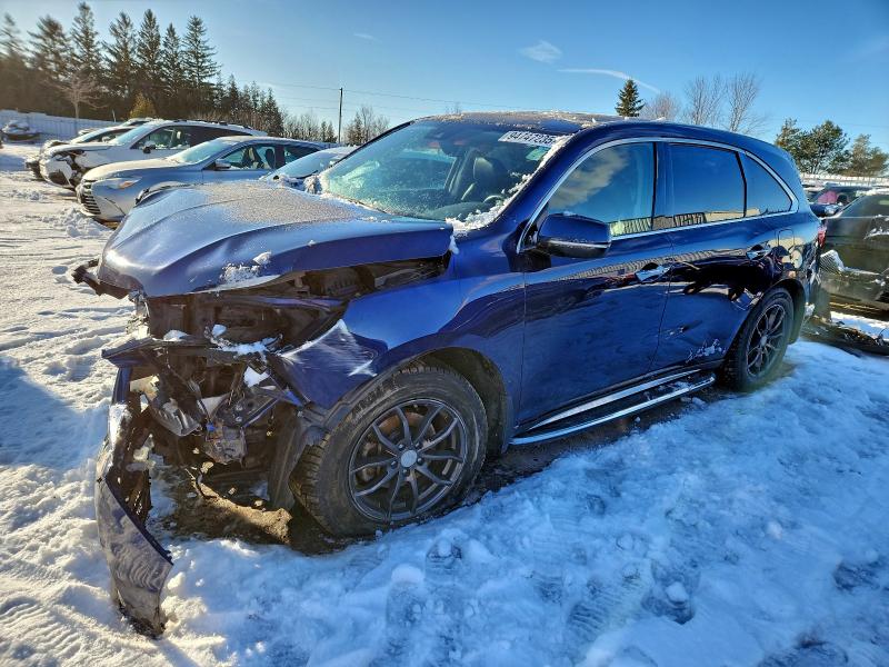 2019 ACURA MDX TECHNO — VIN 5J8YD4H48KL804362