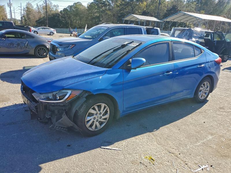 2017 HYUNDAI ELANTRA — VIN KMHD74LF4HU141822