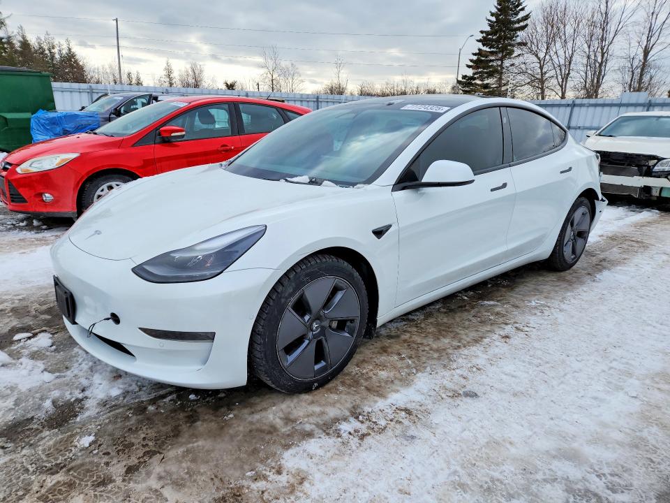 2022 TESLA MODEL 3 — VIN 5YJ3E1EA3NF349698