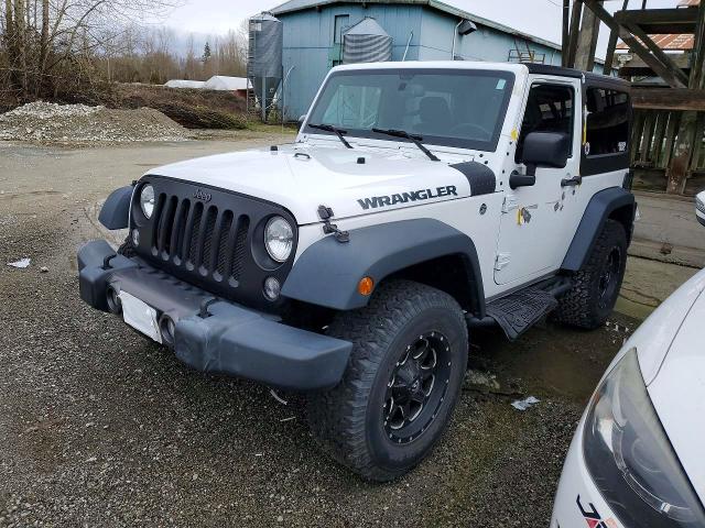 2016 JEEP WRANGLER — VIN 1C4AJWAGXGL153607