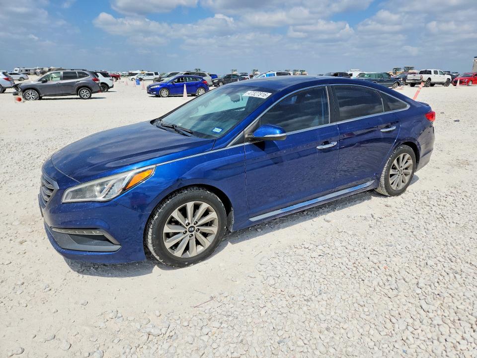2017 HYUNDAI SONATA — VIN 5NPE34AF0HH573373