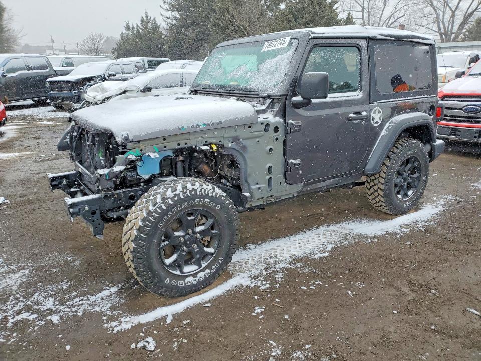 2022 JEEP WRANGLER — VIN 1C4GJXAG9NW196573