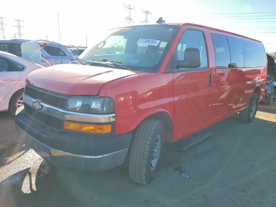 2016 CHEVROLET EXPRESS G3500 — VIN 1GAZGPFG4G1213238