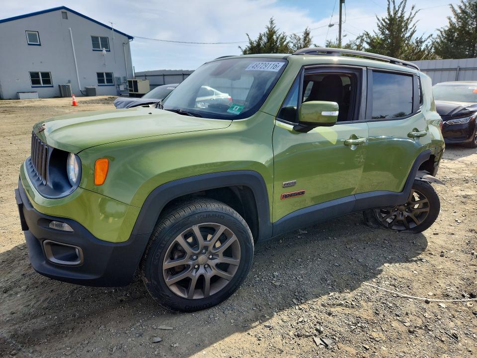 2016 JEEP RENEGADE — VIN ZACCJBBT6GPD30307