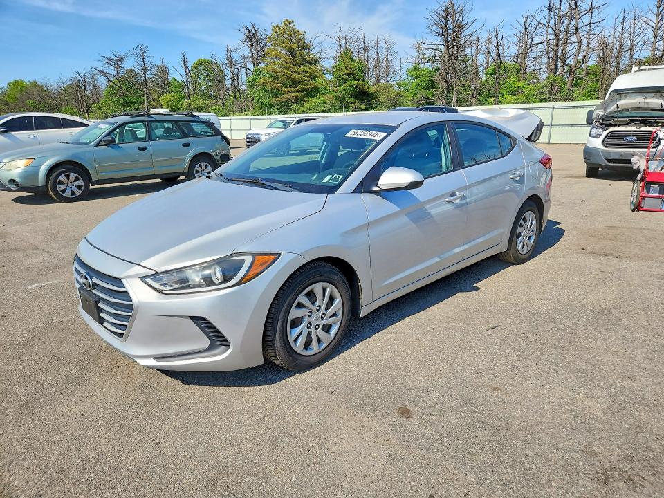 2018 HYUNDAI ELANTRA — VIN 5NPD74LF1JH292556