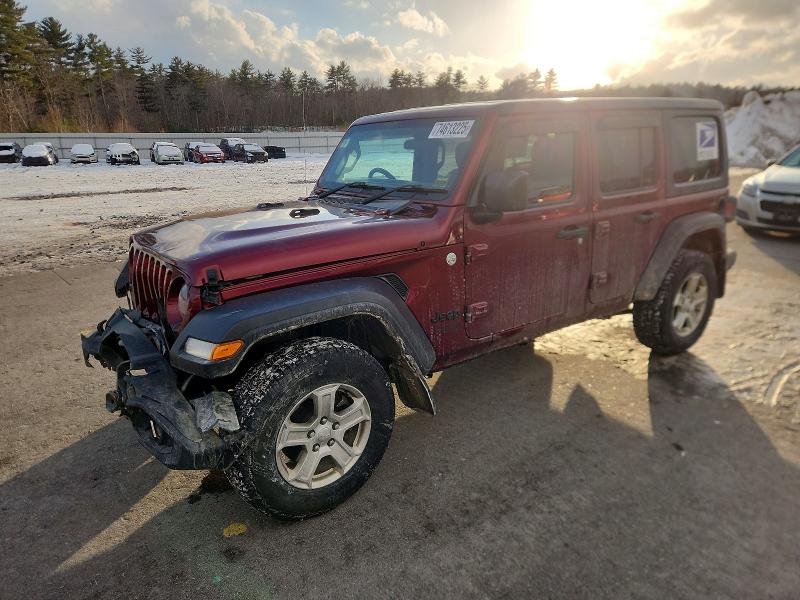 2021 JEEP WRANGLER UNLIMITED — VIN 1C4HJXKN1MW738636