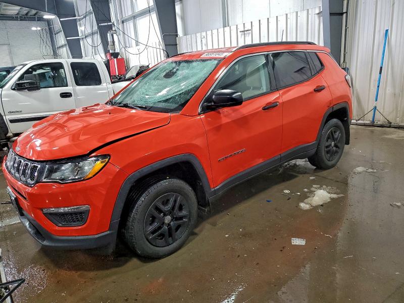 2019 JEEP COMPASS SP — VIN 3C4NJDAB8KT653014