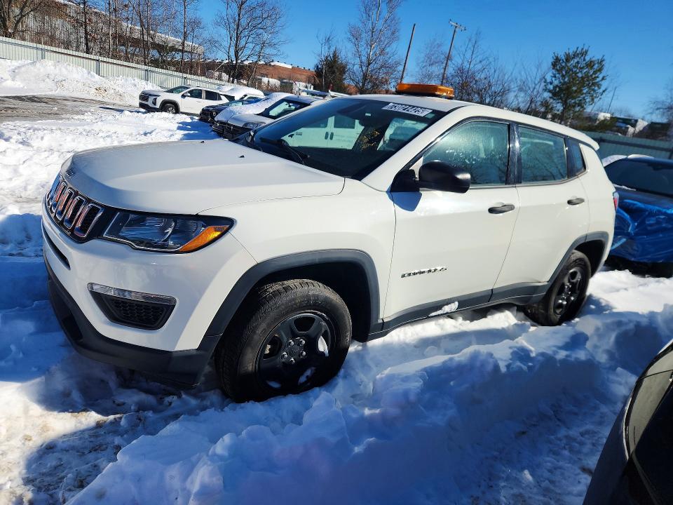 2019 JEEP COMPASS SP — VIN 3C4NJDAB4KT650580