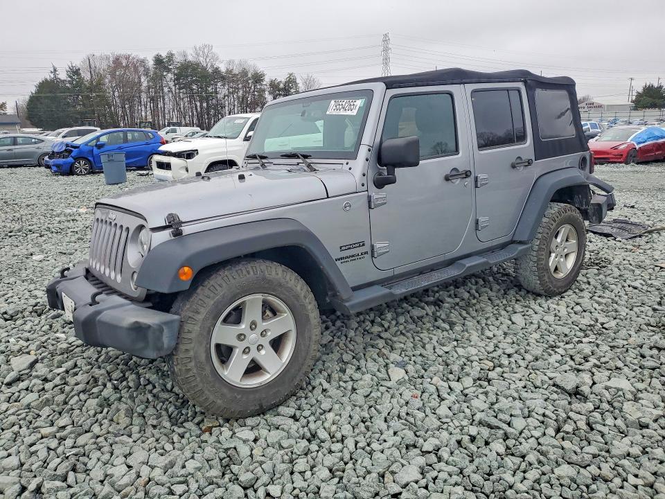 2016 JEEP WRANGLER UNLIMITED — VIN 1C4BJWDG8GL288231