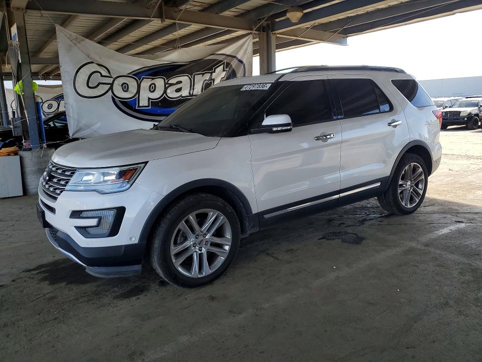 2016 FORD EXPLORER — VIN 1FM5K8F89GGD03612