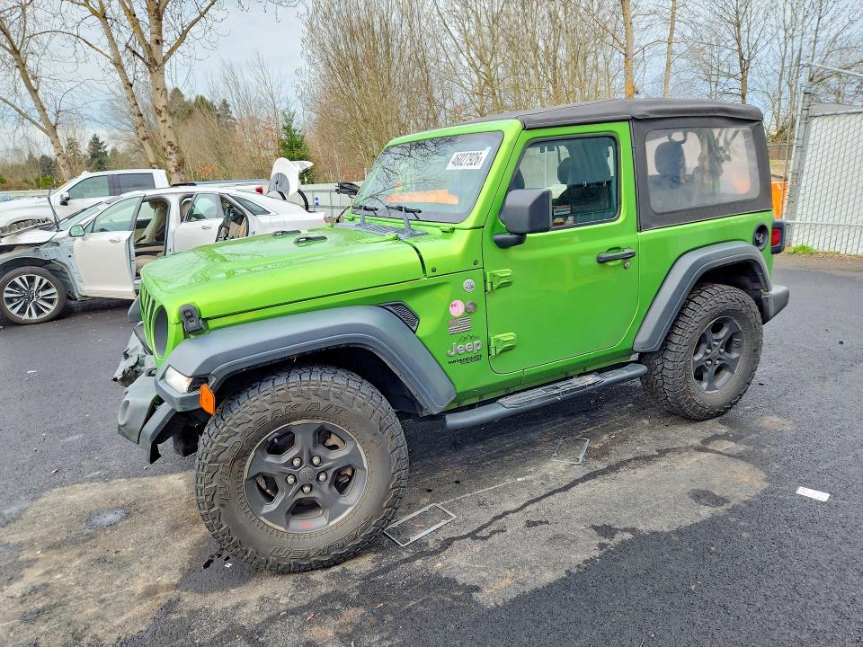 2019 JEEP WRANGLER — VIN 1C4GJXAGXKW505897