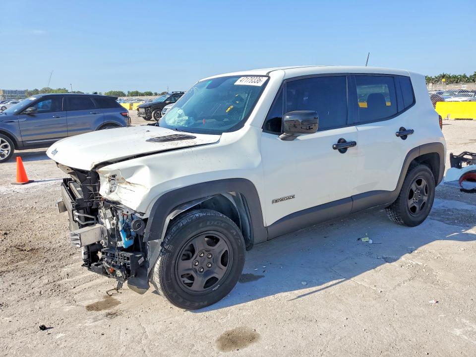 2018 JEEP RENEGADE — VIN ZACCJBAB0JPH41542