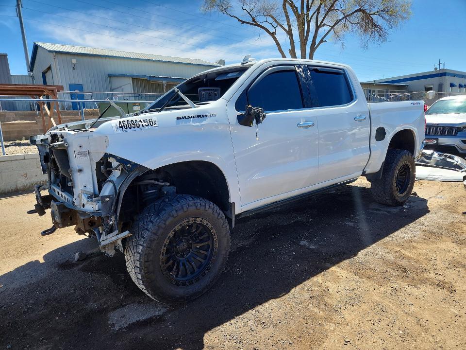 2021 CHEVROLET SILVERADO — VIN 1GCUYGED7MZ203967