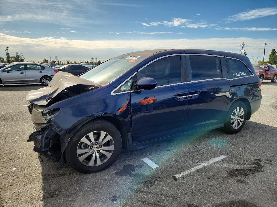 2017 HONDA ODYSSEY — VIN 5FNRL5H4XHB021227