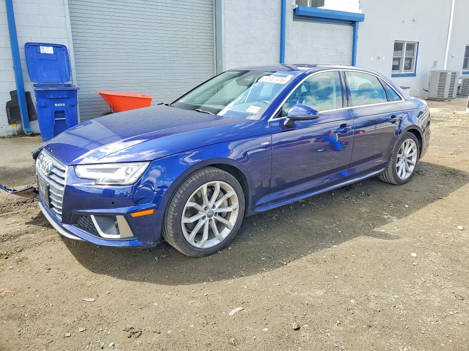 2019 AUDI A4 — VIN WAUENAF49KA008146