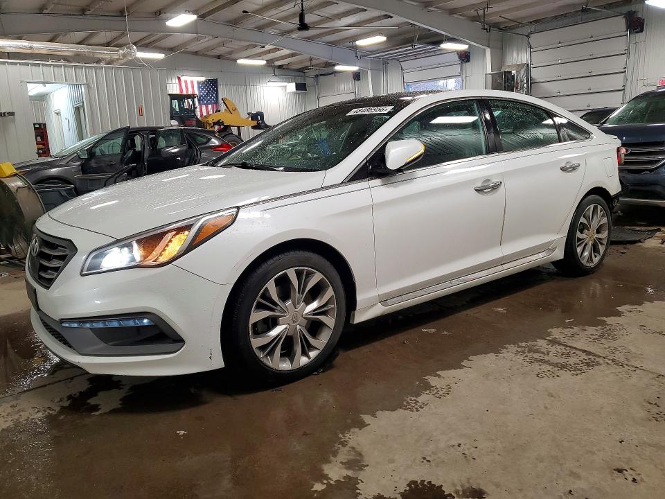 2017 HYUNDAI SONATA — VIN 5NPE34AB5HH466140