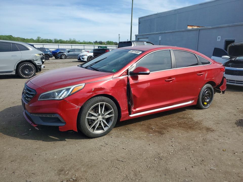 2017 HYUNDAI SONATA — VIN 5NPE34AB0HH506446