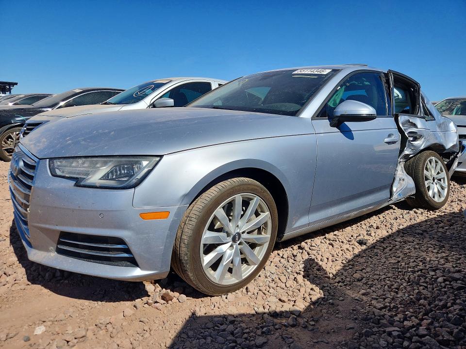 2017 AUDI A4 — VIN WAUANAF42HN006044