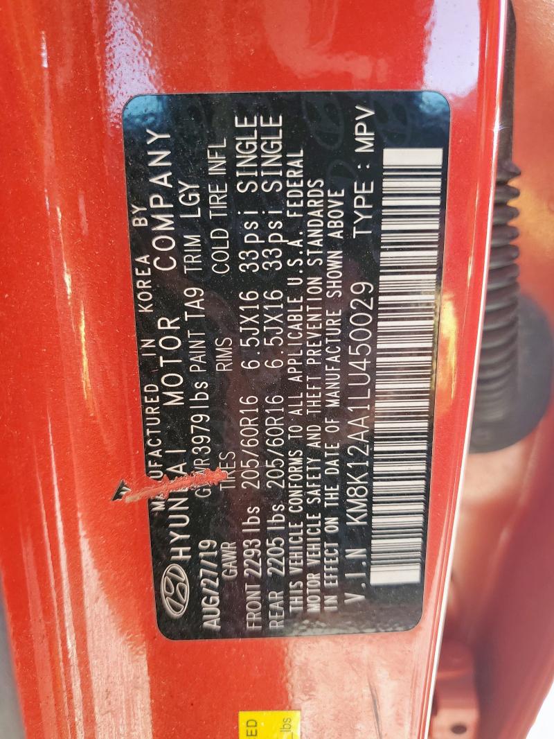 KM8K12AA1LU450029