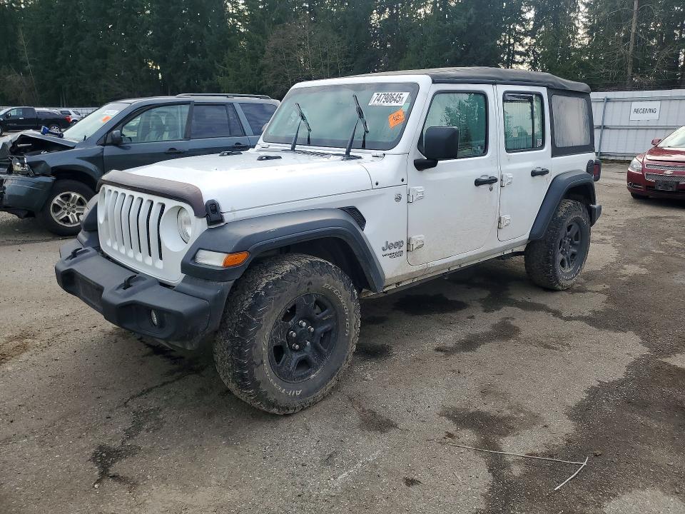 2018 JEEP WRANGLER UNLIMITED — VIN 1C4HJXDG1JW154361