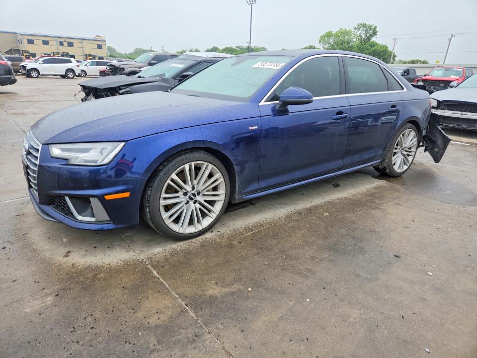 2019 AUDI A4 — VIN WAUENAF47KN019624