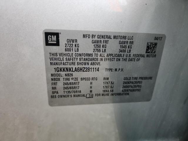 1GKKNKLA6HZ281114