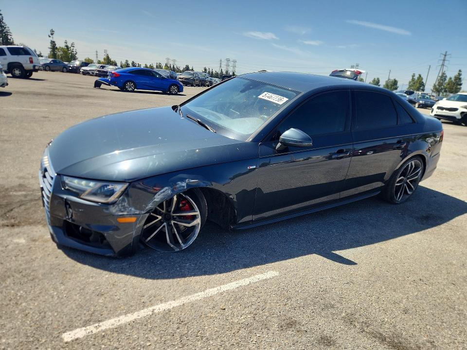 2018 AUDI A4 — VIN WAUKMAF45JA232552