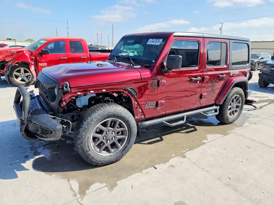 2021 JEEP WRANGLER UNLIMITED — VIN 1C4HJXDGXMW594955