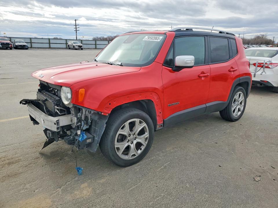 2016 JEEP RENEGADE — VIN ZACCJBDT1GPD75040
