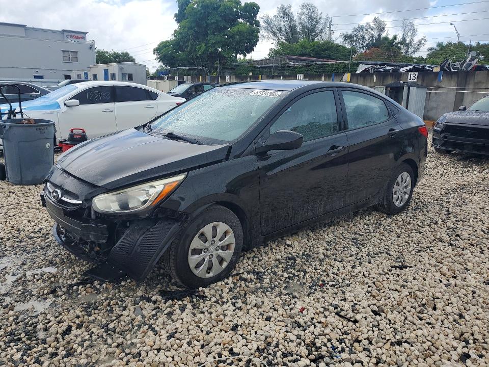 2016 HYUNDAI ACCENT — VIN KMHCT4AEXGU993592
