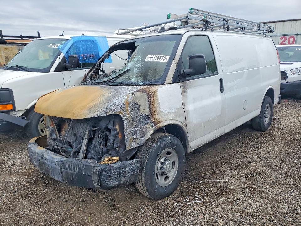 2019 CHEVROLET EXPRESS G2500 — VIN 1GCWGAFP9K1371297