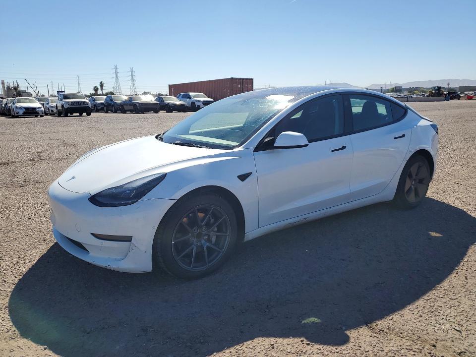 2022 TESLA MODEL 3 — VIN 5YJ3E1EA9NF289300