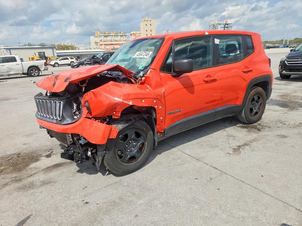 2018 JEEP RENEGADE — VIN ZACCJAAB6JPG96519