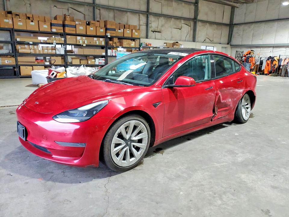 2022 TESLA MODEL 3 — VIN 5YJ3E1EAXNF187293