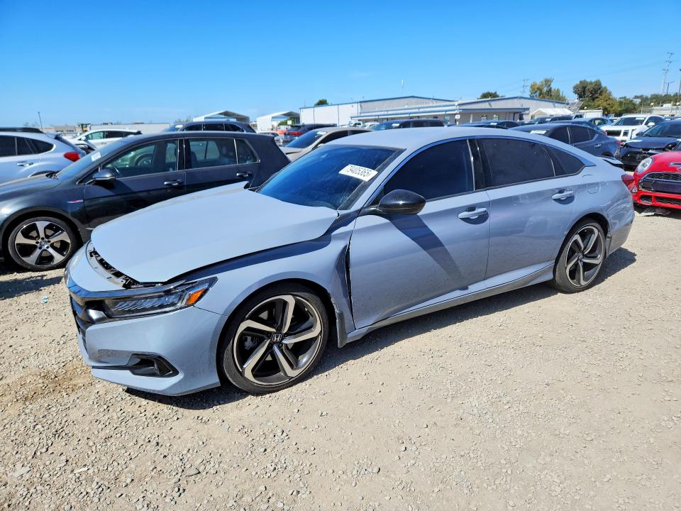 2022 HONDA ACCORD — VIN 1HGCV1F49NA102673