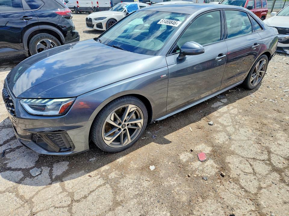 2021 AUDI A4 — VIN WAUEAAF45MN010869